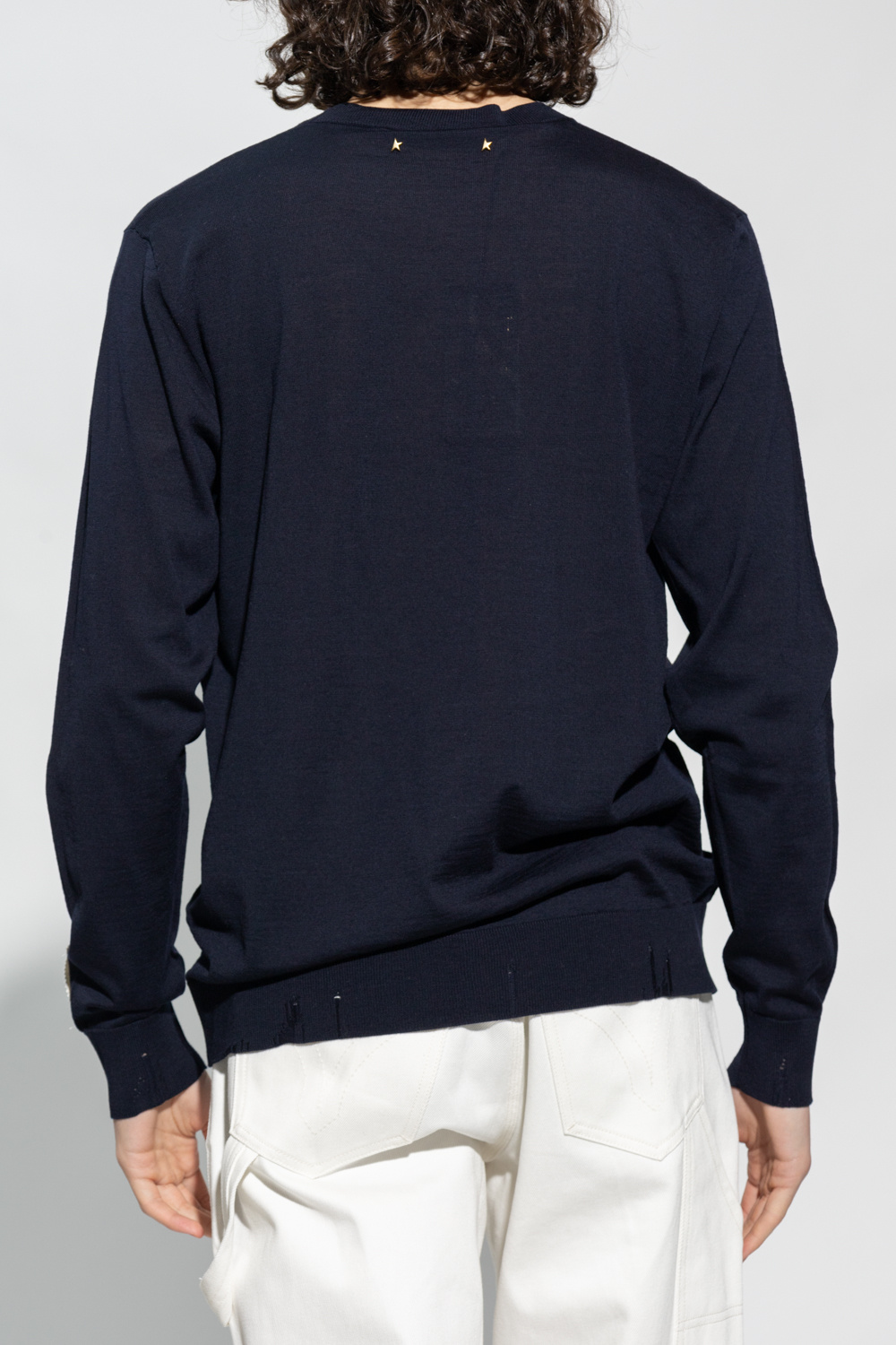 Golden Goose Sweater with logo | Men's Clothing | Vitkac